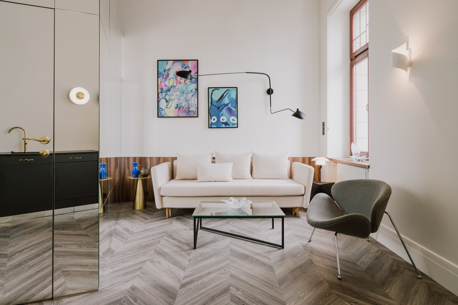 ZASOBY STUDIO — Ultramarine shades and mirrors