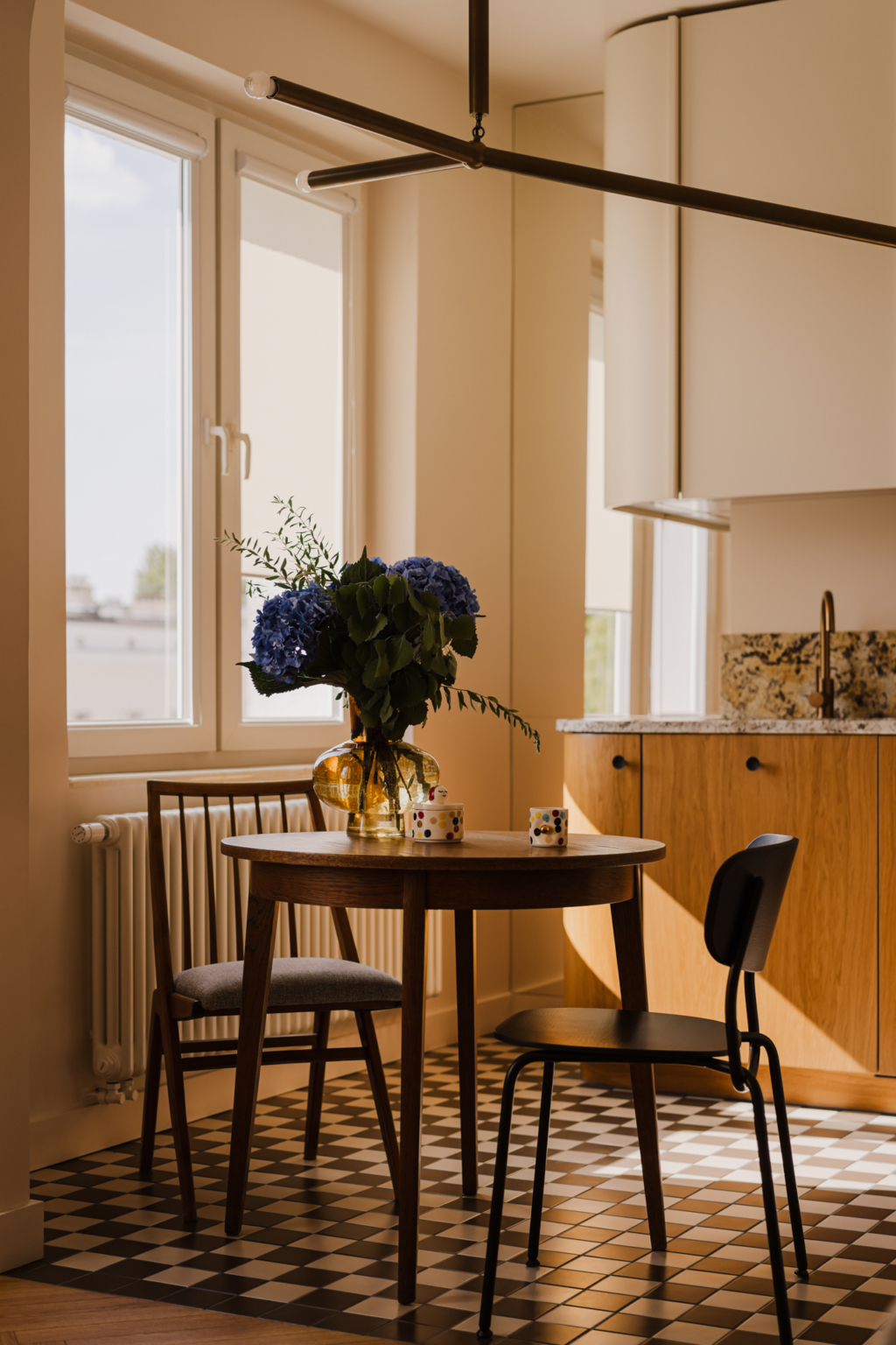 ZASOBY STUDIO — Cozy apartment with warm colors in Gdynia